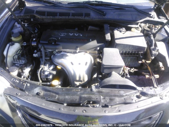 4T1BE46K69U411236 - 2009 TOYOTA CAMRY SE/LE/XLE BLACK photo 10
