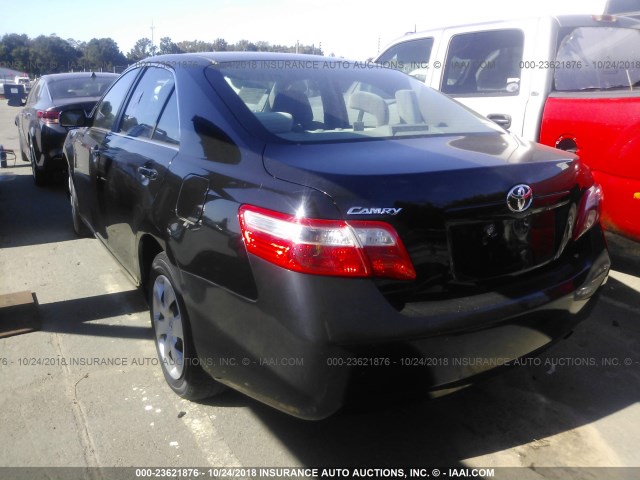 4T1BE46K69U411236 - 2009 TOYOTA CAMRY SE/LE/XLE BLACK photo 3