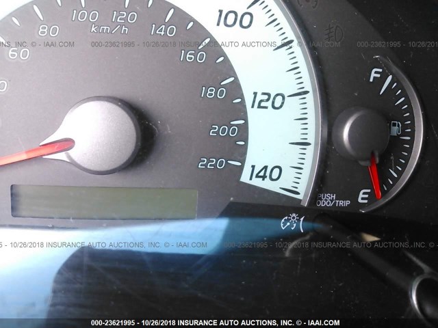 4T1BE46K08U258657 - 2008 TOYOTA CAMRY CE/LE/XLE/SE BLACK photo 7