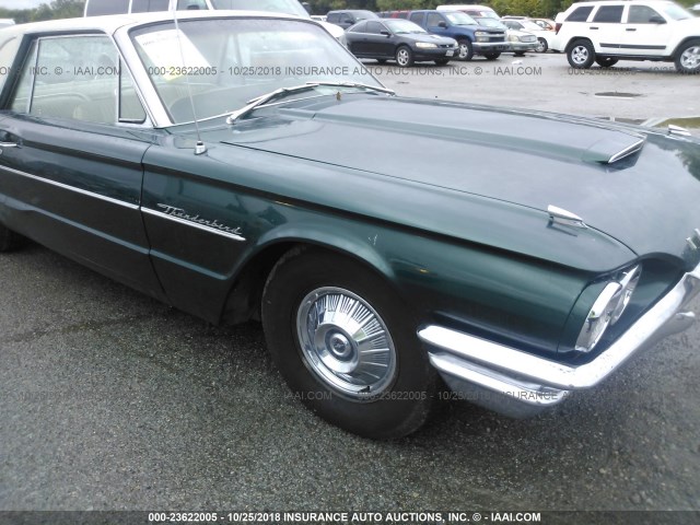 4Y87Z121922 - 1964 FORD THUNDERBIRD  GREEN photo 6