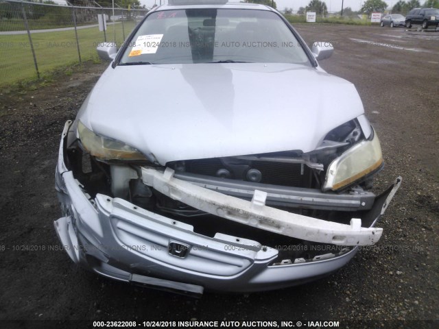 1HGCG22542A038472 - 2002 HONDA ACCORD EX SILVER photo 6