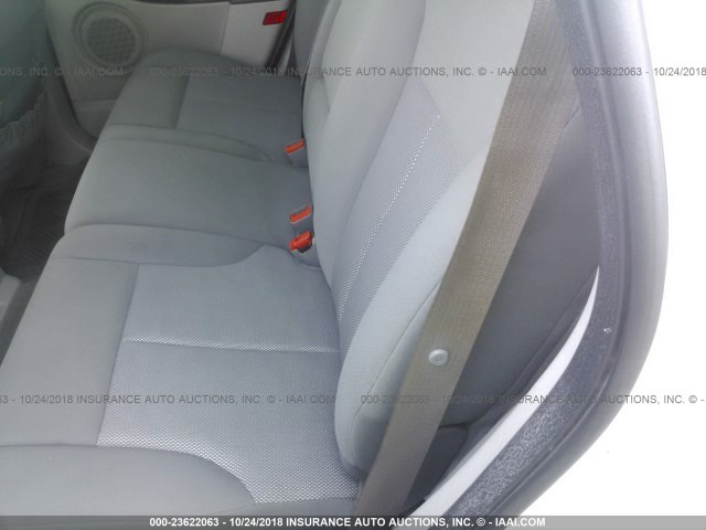 2A8GF48XX8R608026 - 2008 CHRYSLER PACIFICA LX WHITE photo 8