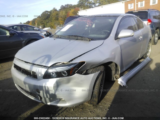 JTKDE177550004394 - 2005 TOYOTA SCION TC 银色 照片 2