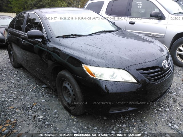 4T1BE46K78U759593 - 2008 TOYOTA CAMRY CE/LE/XLE/SE BLACK photo 1