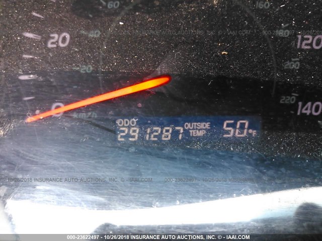 4T1BE46K78U759593 - 2008 TOYOTA CAMRY CE/LE/XLE/SE BLACK photo 7