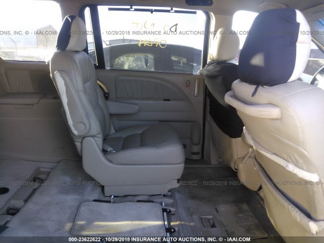 5FNRL38617B459087 - 2007 HONDA ODYSSEY EXL WHITE photo 8