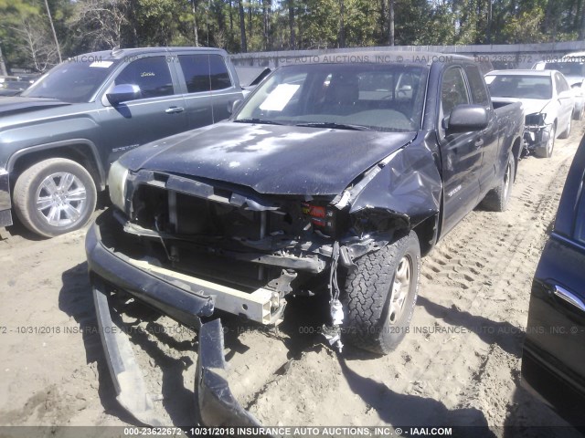 5TETX22N36Z179754 - 2006 TOYOTA TACOMA ACCESS CAB შავი ფოტო 2