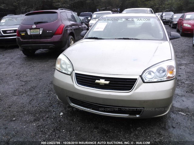 1G1ZS51F96F289380 - 2006 CHEVROLET MALIBU LS Qızıl foto 6