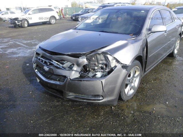 1G1ZC5EB2AF314391 - 2010 CHEVROLET MALIBU 1LT GRAY photo 6