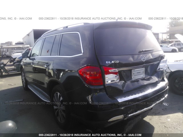 4JGDF7CEXDA218071 - 2013 MERCEDES-BENZ GL 450 4MATIC BLACK photo 3