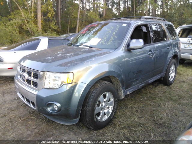 1FMCU0E78CKC23642 - 2012 FORD ESCAPE LIMITED GRAY photo 2