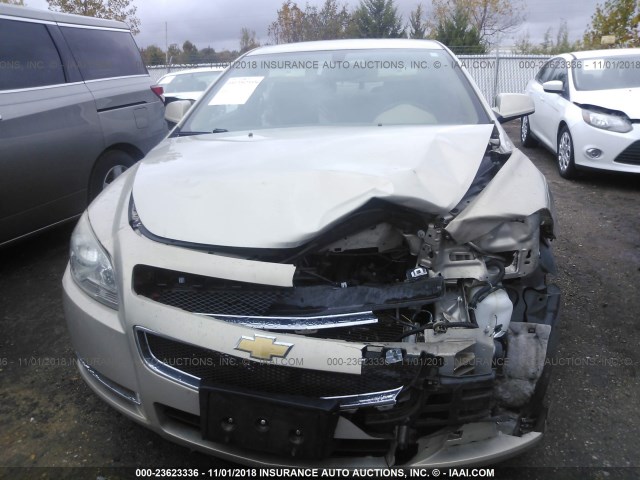 1G1ZC5EBXAF310668 - 2010 CHEVROLET MALIBU 1LT TAN photo 6