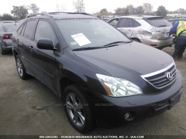 JTJHW31U672030152 - 2007 LEXUS RX 400H BLACK photo 1