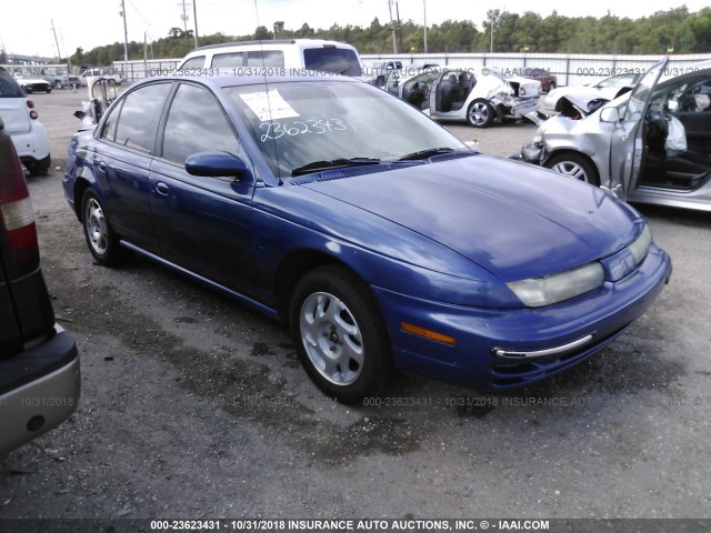 1G8ZG5289VZ338500 - 1997 SATURN SL1 BLUE photo 1