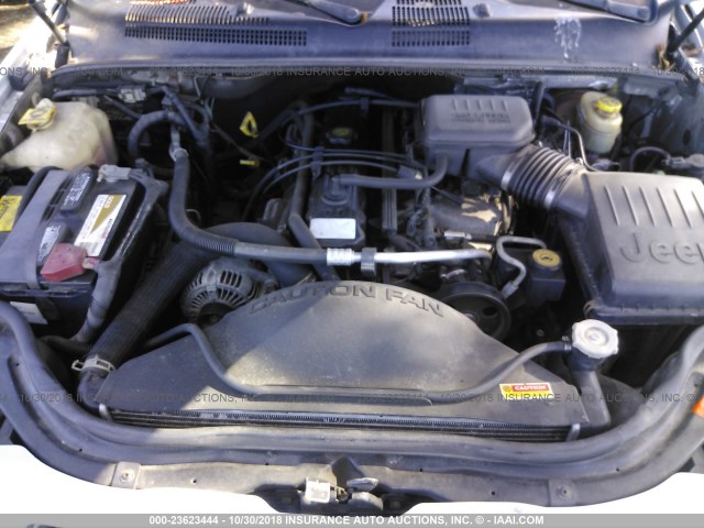 1J4GW48S44C161847 - 2004 JEEP GRAND CHEROKEE LAREDO/COLUMBIA/FREEDOM 银色 照片 10