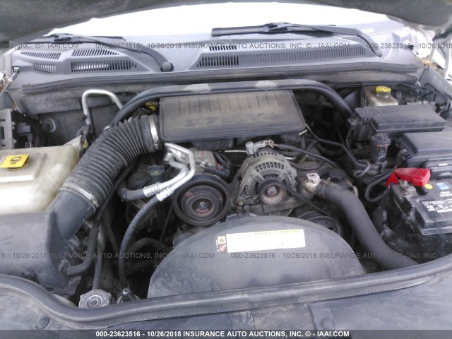 1J4RG4GK4AC157171 - 2010 JEEP COMMANDER SPORT Plata foto 10