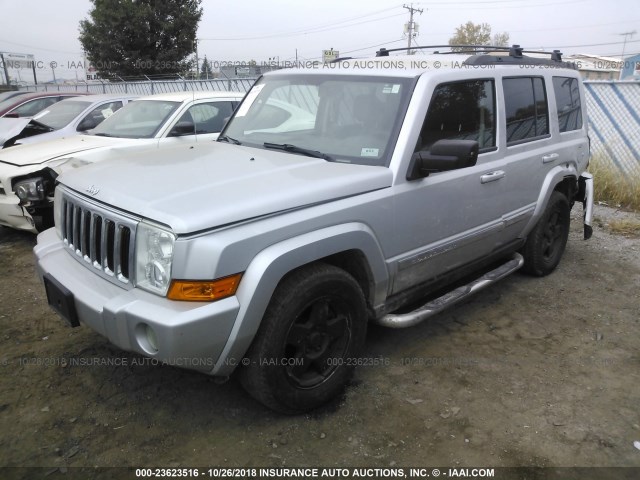 1J4RG4GK4AC157171 - 2010 JEEP COMMANDER SPORT Plata foto 2