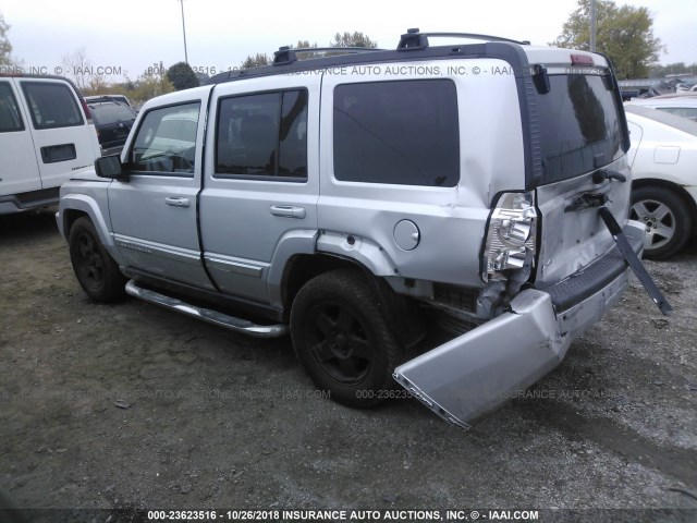 1J4RG4GK4AC157171 - 2010 JEEP COMMANDER SPORT SILVER photo 3