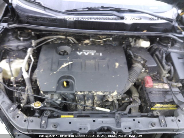 2T1KU40E79C171377 - 2009 TOYOTA COROLLA MATRIX  GRAY photo 10