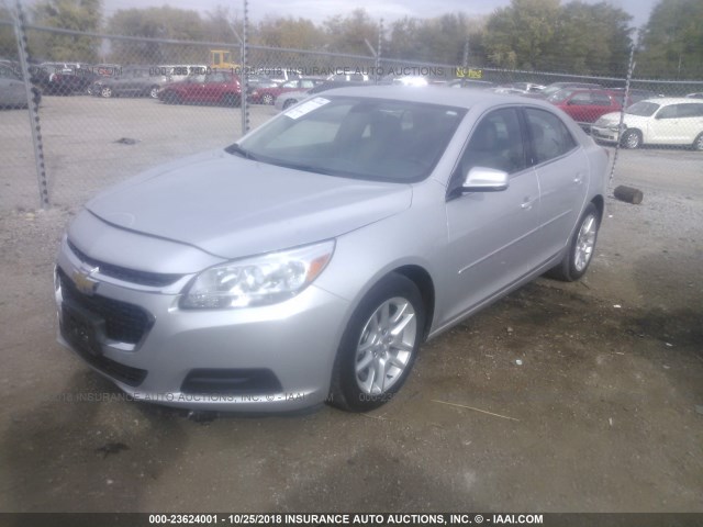 1G11C5SL7EF195057 - 2014 CHEVROLET MALIBU 1LT SILVER photo 2