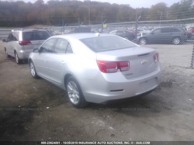 1G11C5SL7EF195057 - 2014 CHEVROLET MALIBU 1LT SILVER photo 3