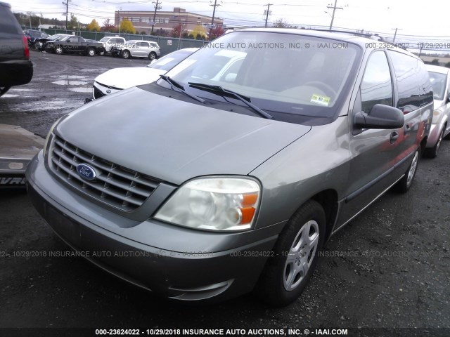 2FMZA51645BA72910 - 2005 FORD FREESTAR SE GOLD photo 2