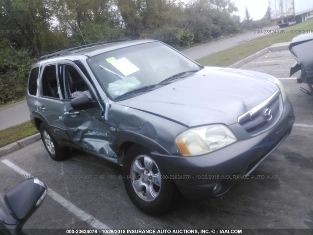 4F2CZ96153KM20370 - 2003 MAZDA TRIBUTE ES GREEN photo 1