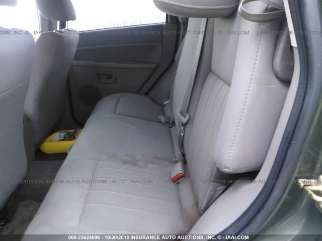 1J4GS48K96C309523 - 2006 JEEP GRAND CHEROKEE LAREDO/COLUMBIA/FREEDOM 绿色 照片 8
