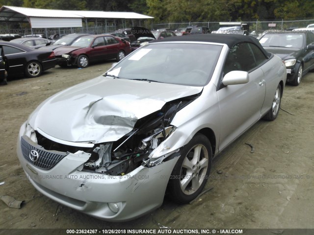 4T1FA38P96U066585 - 2006 TOYOTA CAMRY SOLARA SE/SLE Gümüş foto 2