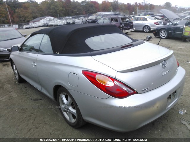 4T1FA38P96U066585 - 2006 TOYOTA CAMRY SOLARA SE/SLE Gümüş foto 3