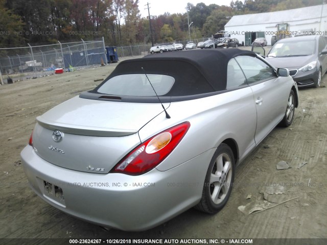 4T1FA38P96U066585 - 2006 TOYOTA CAMRY SOLARA SE/SLE Gümüş foto 4