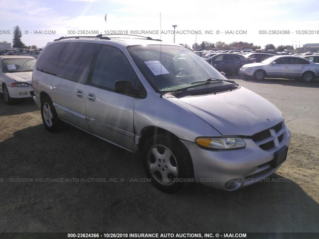 1B4GP44R6YB676699 - 2000 DODGE GRAND CARAVAN SE/SPORT SILVER photo 1