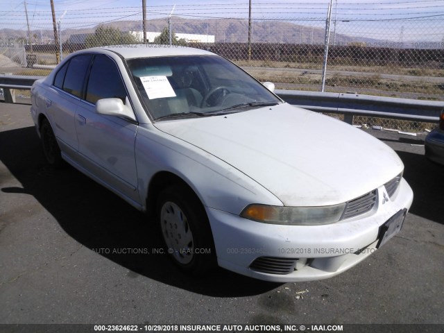 4A3AA46G23E042252 - 2003 MITSUBISHI GALANT ES/LS WHITE photo 1