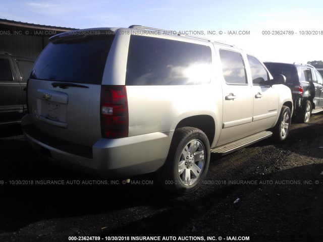 3GNFC16J08G121875 - 2008 CHEVROLET SUBURBAN C1500  LS TAN photo 4