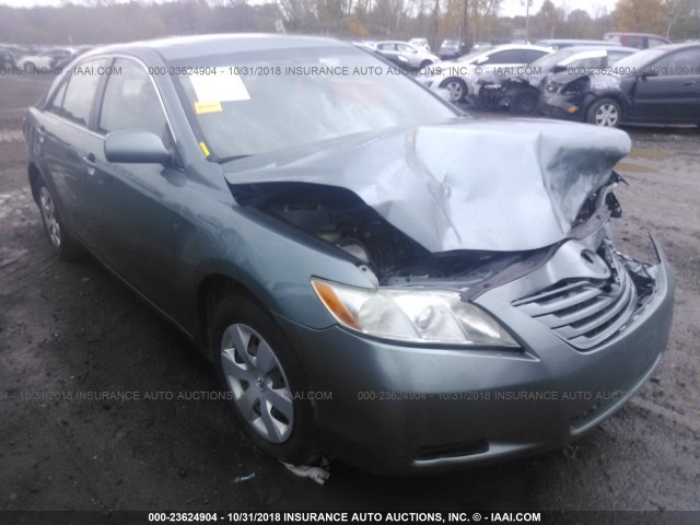 4T1BE46K67U600885 - 2007 TOYOTA CAMRY NEW GENERAT CE/LE/XLE/SE BLUE photo 1