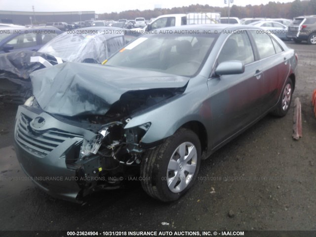 4T1BE46K67U600885 - 2007 TOYOTA CAMRY NEW GENERAT CE/LE/XLE/SE BLUE photo 2