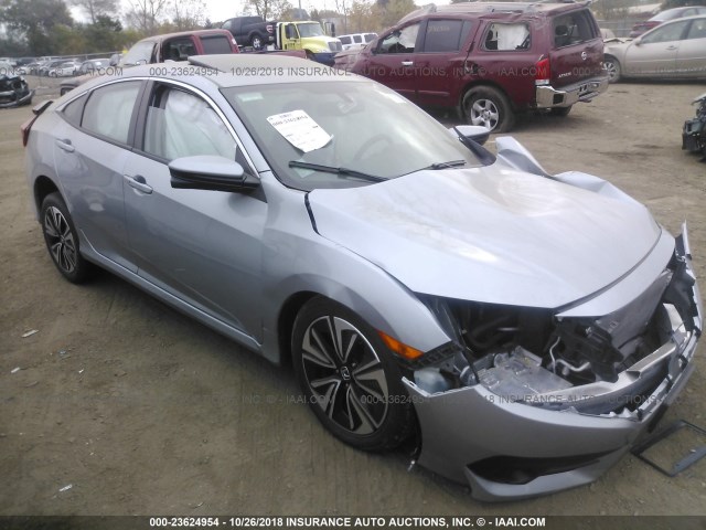 19XFC1F79GE020714 - 2016 HONDA CIVIC EXL 银色 照片 1