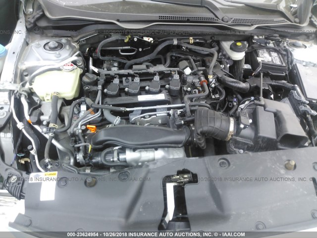 19XFC1F79GE020714 - 2016 HONDA CIVIC EXL 银色 照片 10