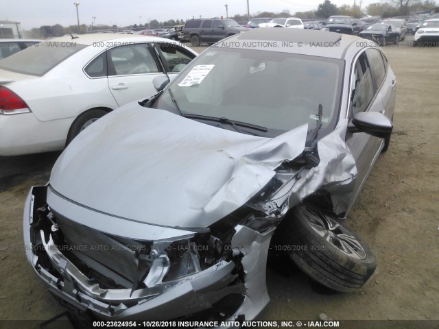 19XFC1F79GE020714 - 2016 HONDA CIVIC EXL SILVER photo 2