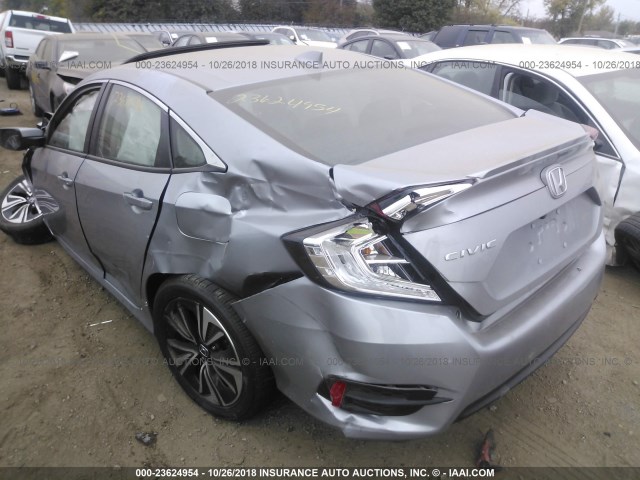 19XFC1F79GE020714 - 2016 HONDA CIVIC EXL SILVER photo 3