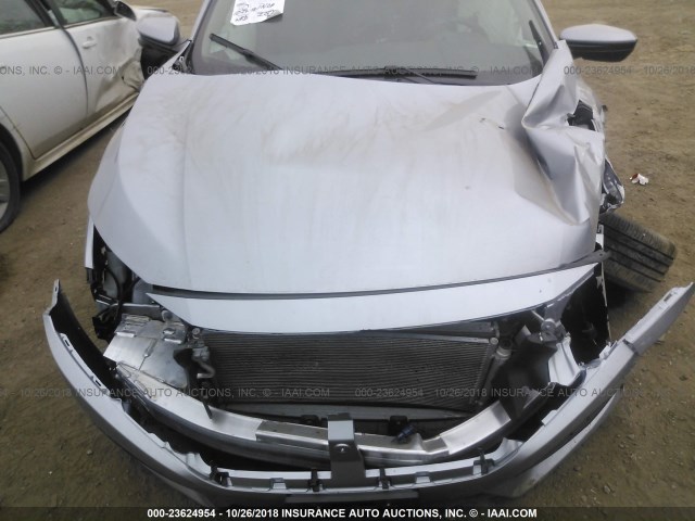 19XFC1F79GE020714 - 2016 HONDA CIVIC EXL 银色 照片 6