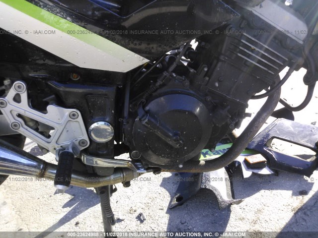 JKAEXMF195DA12461 - 2005 KAWASAKI EX250 F GREEN photo 8