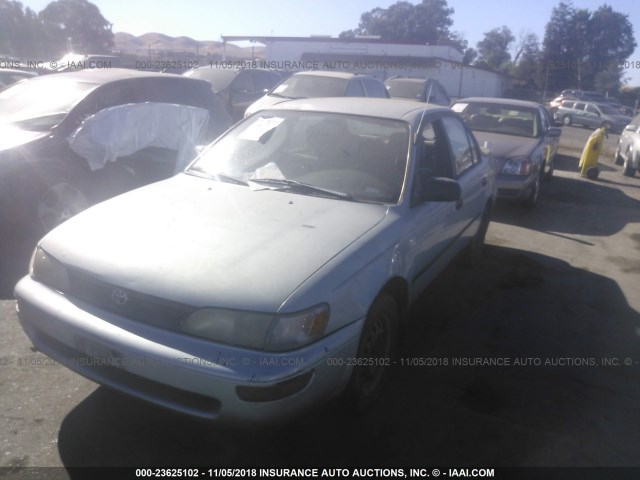 1NXAE09B8RZ222670 - 1994 TOYOTA COROLLA LE/DX ღია ლურჯი ფოტო 2