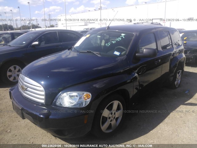 3GNCA13B59S597138 - 2009 CHEVROLET HHR LS Azul foto 2