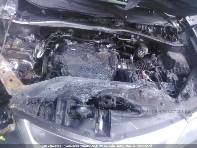 2HNYD2H63BH548112 - 2011 ACURA MDX TECHNOLOGY BLACK photo 10