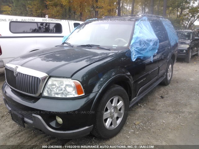 5LMFU28R43LJ36494 - 2003 LINCOLN NAVIGATOR Zielony zdjęcie 2