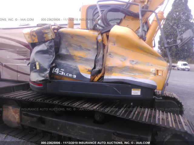 HHKHZ406CD0000968 - 2013 HYUNDAI R145LCRD-9  YELLOW photo 6