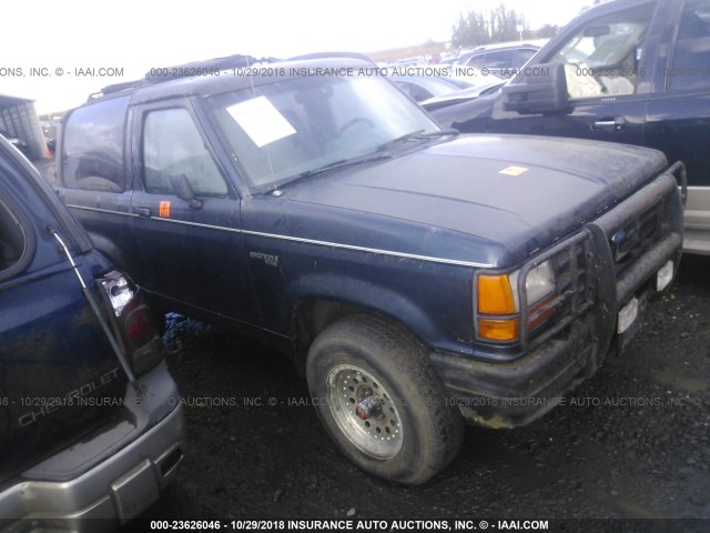 1FMCU14T6KUB05242 - 1989 FORD BRONCO II BLUE photo 1