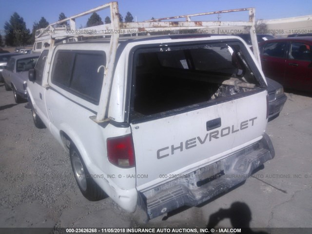 1GCCS14Z6RK148807 - 1994 CHEVROLET S TRUCK S10 WHITE photo 3