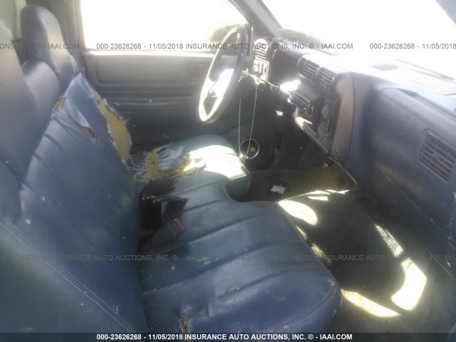 1GCCS14Z6RK148807 - 1994 CHEVROLET S TRUCK S10 WHITE photo 5